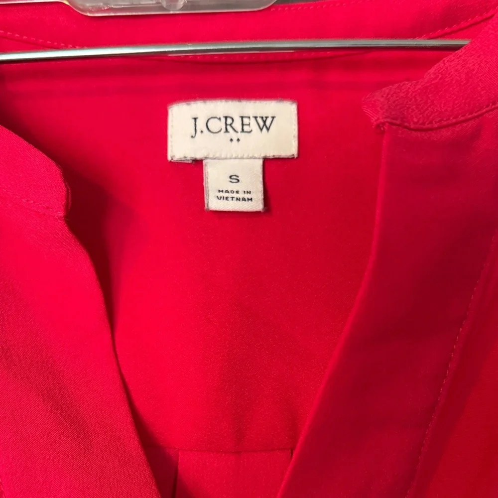 J. Crew Vibrant Pink Women's Blouse